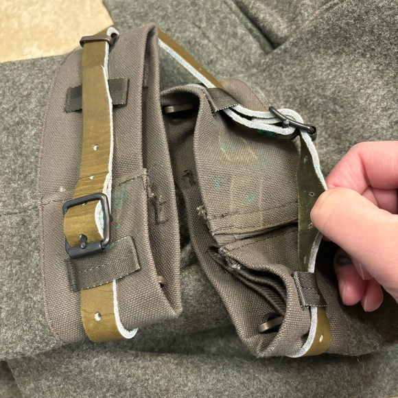 Vintage Swedish Wool C48 Winter Cargo Heavyweight Military Field Hunting Pants - Picture 6 of 14